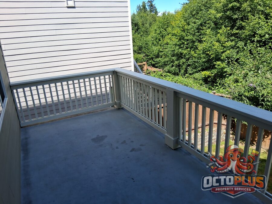 Full deck refinish — after